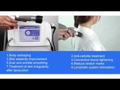 AS-VX1 Mesin Kecantikan Multifungsi Fisioterapi 2 In 1 Gelombang Kejut Ultrasonik