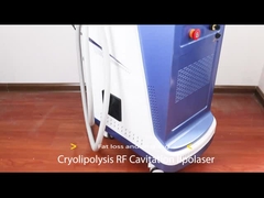 Cryo Fat Freeze RF Lipolaser Mesin Penurunan Berat Badan