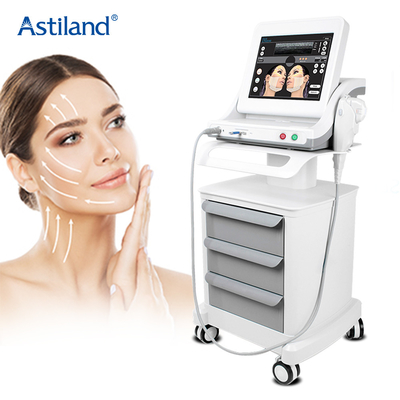 Intensitas Tinggi Berfokus Ultrasound Portatil 2d 3d Mini Mesin Hifu Anti Kerut
