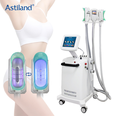 Mesin Cryolipolysis Cryo Lipolaser RF Cavitation 4 In 1 Fat Freezer System Untuk Pelangsing Tubuh