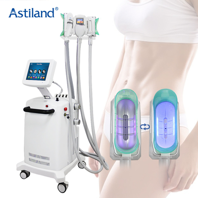 Non-invasif 360 Cryolipolysis Slimming Machine 3 Handpieces Mesin pembekuan lemak profesional