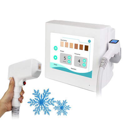 Harga pabrik Portable Permanent Painless 3 Wavelength Diode Laser Hair Removal Machine