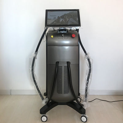 1200W 755nm 808nm 1064nm Mesin Laser Penghapusan Rambut Panjang Gelombang Campuran dengan Safir Dingin