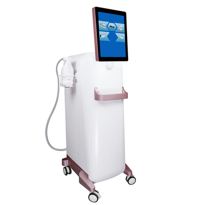 Professional Vertical 12 Line Ice Hifu 12D Machine Skin Tightening Wrinkle Remover untuk Pengurangan Berat Badan Wajah