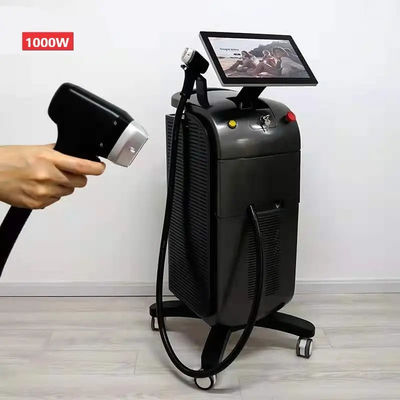 Mesin Penghilang Rambut Laser Dengan Suhu Lingkungan 8-28°C Dan Pendingin Kontak Sapphire