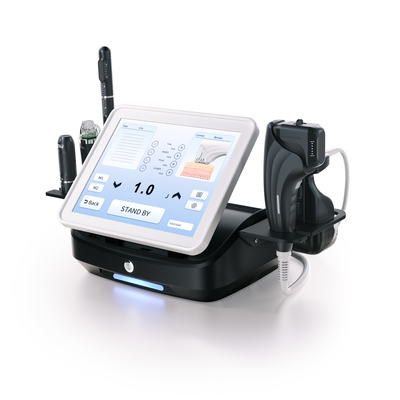5 In 1 HIFU Mesin Terfokus Ultrasound RF Untuk Hapus Kerutan Lifting Wajah Body Slimming