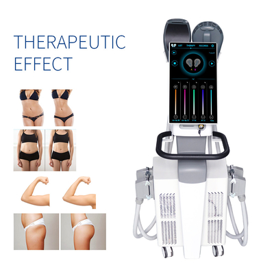 14 Tesla EMS Body Sculpting Machine RF Slimming Machine dengan layar sentuh 15 inci