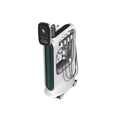 8 Hand Piece Hydra Facial Machine dengan layar sentuh warna 10,1 inci untuk kulit Anda