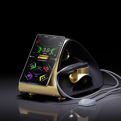 Peralatan kecantikan 22d max hifu dengan RF untuk pengencangan kulit dan pembentukan tubuh