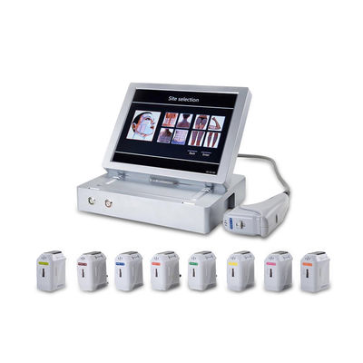 Mesin Pengangkat Wajah HIFU 3D Intensitas Tinggi Terfokus Salon Peralatan Mini Ultrasound