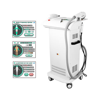 3000W Penghilang Pigmen Ipl Tanpa Rasa Sakit Ipl + rf Peralatan Kecantikan