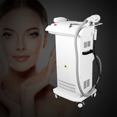 Mesin kecantikan multifungsi canggih untuk penghapusan rambut IPL YAG Laser RF Penghapusan tanda lahir