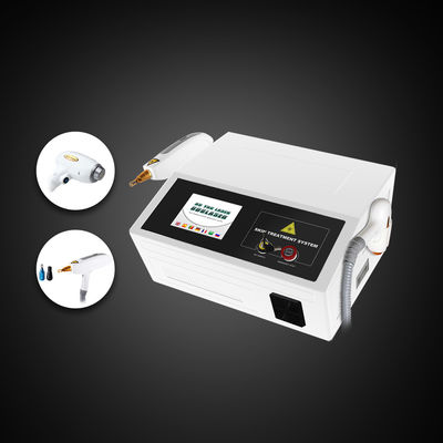 2500W Peremajaan Kulit Nd Yag Laser 1064nm/532nm Panjang Gelombang Ujung Berbantuan Karbon