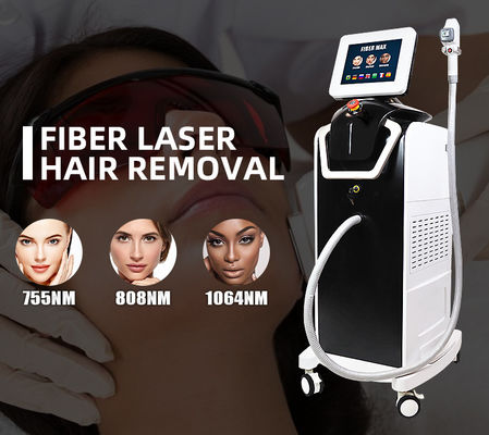 1800W Fiber Coupled Diode Hair Removal Laser Machine Untuk Pencabutan