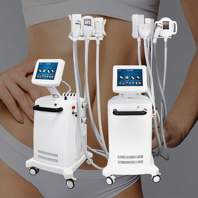 Profesional Lemak Freezing Cryolipolysis Slimming Machine 360 Angle Mengelilingi untuk tubuh