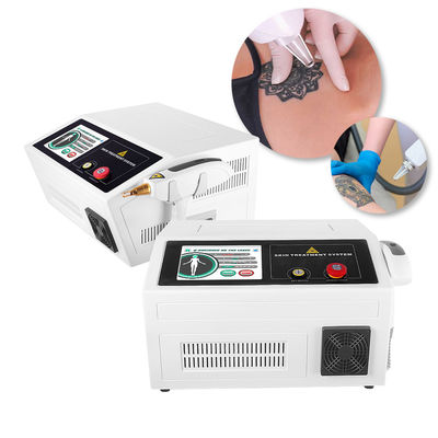 Profesional 500W Q Switched ND Yag Laser Machine 8ns Pulse Fluence Carbon Assisted Tips 1-6Hz