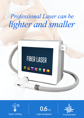 Mesin Penghilang Bulu Fiber Diode Tanpa Rasa Sakit 808nm Permanen 1200W