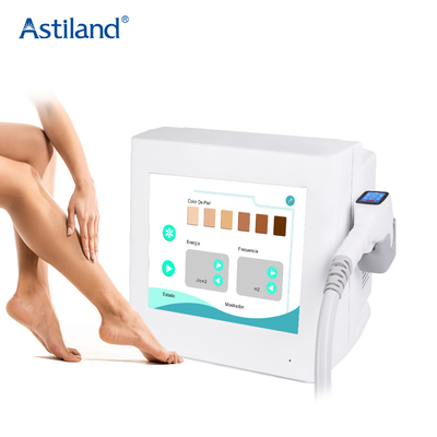 Peralatan salon kecantikan untuk menghilangkan rambut dengan laser dioda 808nm portabel