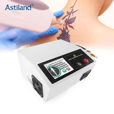 Portabel q switch nd yag laser mesin penghapus tato Untuk Pusat Spa Kecantikan