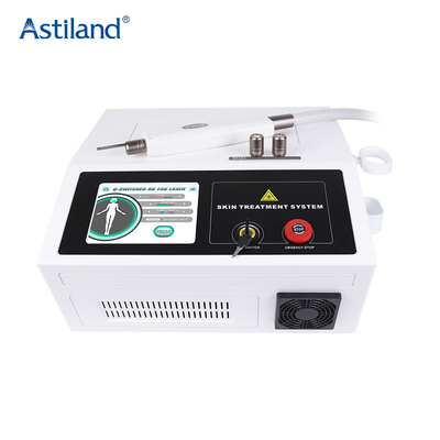 Efektif Picosecond Q Switch Laser Machine untuk Salon Kecantikan Gunakan Long Pulse ND YAG Laser Penghapusan Tato Peremajaan Kulit